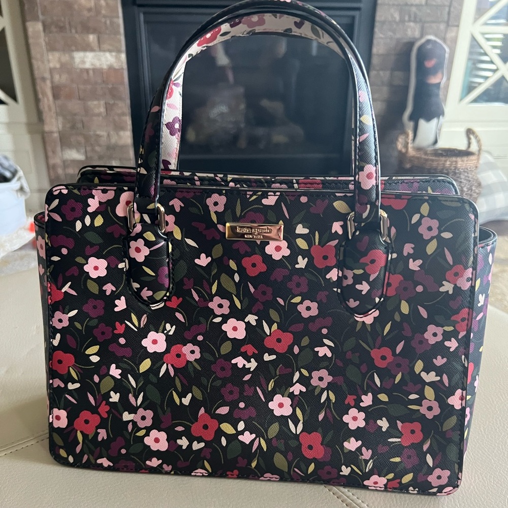 Kate Spade Satchel Floral Boho Pattern